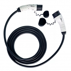 Mode-3 EV Charging Cable Type 2 IEC 62196-2 Male to Type 2 Female Single Phase, 32 Amp, 7.3Kw