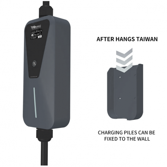 Type-2 Portable Electric Car Vehicle Charger Type 2 IEC 62196-2 - CEE, Three Phase, 16A, 11kW